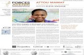 RepoRtage publicitaiRe Attou MAMAt€¦ · Attou MAMAt p our attou Mamat, élève de 4e secondaire à l’école grande-Rivière, l’engagement est une seconde nature. Musique, radio,