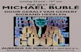 THE BEST OF MICHAEL BUBLÉ - Jazzclub Zuid-Limburg · 2019. 3. 14. · MICHAEL BUBLÉ-CONCERT MET GERALT VAN GEMERT & BIGBAND HEERLEN Geralt van Gemert en BigBand Heerlen zijn hoteldebotel