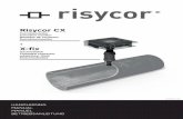 Risycor CX X-fix · 2017. 11. 24. · 8bediening / gebruik 13 9 uitlezing 15 10 vervanging 16 11 buitendienststelling 17 12 opmerkingen 17 13technische gegevens 18 13.1 uitgangen,