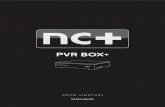 PVR BOX+ - n · 2019. 10. 25. · Obsługa trybu PVR (Personal Video Recorder – możliwość nagrywania audycji) Wyjście z ekranu MENU i powrót do programu TV Dostęp do elektronicznego