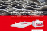 Asbest veilig verwijderen en afvoeren - MIROM · 2019. 10. 10. · Asbest is een schadelijke stof die in meer dan 3.500 bouwmaterialen is verwerkt. De stof is niet met het blote oog