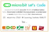 MicroBit-kmutt-LI · 2018. 5. 23. · ICJEJD131-JlÌ5C1 makecode.microbit.org on Start icon lóOCiO micro:bit ntJîOUWOICIOŠWÄUWOŠCI USB uunnÏW6 .hex llâ:cnouTffiâaÏCJED m.cro:bit