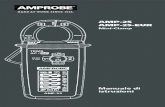 AMP-25 AMP-25-EUR - Elco ElettronicaAMP-25 AMP-25-EUR Mini-Clamp AMP-25 ZERO 2 Sec TRMS AC / Manuale di istruzioni. AMP-25 AMP-25-EUR ... 7 AUTO: Modalità di misurazione automatica