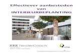 Effectiever aanbesteden van interieurbeplanting fi€¦ · Functioneel versus technisch specificeren ... 3 Checklist locatie ... Ontwerp groendesign / beplantingsconcept Levering