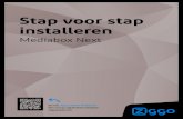 Stap voor stap installeren - De Helpdesk · 2019. 6. 6. · 3 Stap 1 Ziggo Mediabox Next aansluiten Gefeliciteerd! Je staat op het punt je gloednieuwe Ziggo Mediabox Next te installeren.