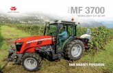 75 105 pk MODELLEN V-S-F-GE-WF - MF 3700.pdfmet een topsnelheid van 40 km/h Vanaf 1,0 m breed, perfect voor de traditionele nauwe paden in wijngaarden, met afstanden tussen de rijen