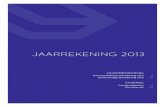 JAARRekening · PDF file 2014. 2. 19. · Jaarverslag 2013 GECONSOLIDEERDE JAARREKENING 74. Geconsolideerde winst-en-verliesrekening 2013 NV Nederlandse Spoorwegen In miljoenen euro’s