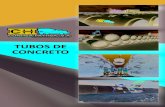 Brochures 11 TUBOS DE CONCRETO - CONHSA PAYHSA...CARACTERISTICAS FISICAS DE LA TUBERIA DE CONCRETO REFORZADO -ASTM C-76 TIPO DIAMETRO LARGO UTIL AREA HIDRAULICA ESPESOR DE PARED PESO