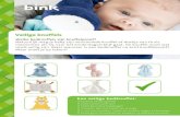 Flyer veilig knuffelen · 2020. 5. 12. · Knuffels met bijvoorbeeld harde kraaloogjes, linten of een vulling met knisperballetjes zijn niet geschikt als bedknuffel voor je baby.