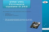 SYM V91 Firmware Update 0 - Dealer info...SYM V91 Firmware Update 0.252 Benodigd voor alle Dell’Orto ECS modellen: • Fiddle III • Symphony ST • SYM Motor scooters • Pak het