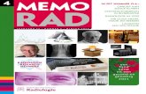 4 MEMO...4 KIJK ook op MEMO redactie RAD V oor u ligt het laatste Memo-Rad nummer van 2020. In vele opzichten was dit jaar uniek en vreemd, maar ook zeker een jaar waarin we veel hebben