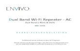 Dual Band Wi-Fi Repeater - AC · 2020. 4. 29. · 1. De modus schakelaar dient op de "AP/Repeater" positie te staan voor Versterker Modus. 2. Steek de Dual Band Wi-Fi Repeater - AC