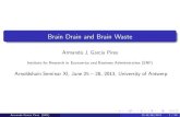 Brain Drain and Brain Wastegfa.hof.uni-frankfurt.de/arno/ArnoXI/Presentations/Garcia...Brain Drain and Brain Waste Armando J. Garcia Pires Institute for Research in Economics and Business