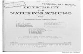 FUR NATURFORSCHUNG - Microsoft · when the manuscript is submitted and only be e nt in when the paper is a.ocepted. On a.II illustrations, the figure number and the 0iuthor's name