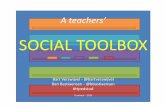 SOCIAL TOOLBOX - New Technology in EducationA teachers’ SOCIAL TOOLBOX Bart Verswijvel - @bartverswijvel Ban Bastiaensen - @bbastiaensen #ttpedstud Turnhout - 2013