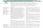 RESEARCH PAPER Ef cacy and safety of natalizumab in multiple … · 2017. 8. 2. · RESEARCH PAPER Efﬁcacy and safety of natalizumab in multiple sclerosis: interim observational