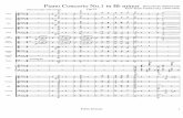 Piano Concerto No.1 in Bb minor · Piano Concerto No.1 in B♭ minor Op.23 Пётр Ильи́ч Чайко́вский Pyotr Ilyich Tchaikovsky (1840-1893) 1 I.Flauto II.Flauto Oboi