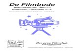 De Filmbode november - december ... November - December 2016 Samenstelling De Filmbode: Alex Vervoort