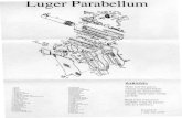 LugerParabellum Manuals/Radocy Luger... · 2015. 6. 17. · LugerParabellum ~ IFrame 2Burel 3Recclver oSEjector 5Receiver Axle 6TnggerB",Sprmg 1TriuerB... 8Tfluer B",PlungerPm 9TrigguBarP1ungcr(springnot~ho\lon)