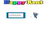 Karaokelijst Happy Rent nieuw · 2019. 5. 2. · Wit licht Marco Borsato 16. Daar sta je dan Rene Froger 17. Oranjemedley Diverse Artiesten ! CD 23. Zing maar mee deel 17 1 Stilte