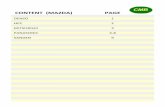 CONTENT (MAZDA) PAGE · 2011. 11. 22. · panasonic--mazda panasonic voltage 12v oe no comp no h12a0ah4el / h12a0aa4dl a09-9445r / b25f-61-450b pulley 4pk maker / model oe no comp