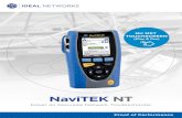 NaviTEK NT - Conrad Electronic · 2019. 9. 13. · Download nu de GRATIS App. Bestelgegevens Part No. Kit Contents R153001 NaviTEK NT – Netwerk Troubleshooter. 1 x NaviTEK NT instrument,