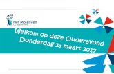 Informeren over stand van zaken unitonderwijscdn1.molenven.nl/uploads/Editor/bijlage-1-ppp... · Kwaliteit en leerresultaten eindmeting 2017 zijn op niveau 10. Januari 2018: Wat ga