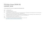 PTA klas 4 havo (2018-19) COHORT 2018 · 2020. 2. 6. · PTA klas 4 havo (2018-19) COHORT 2018 ... 1 TT 40 Idioom, grammatica en Redemittel T1 3 1 ET 100 Schrijfvaardigheid (ERK A2/B1)