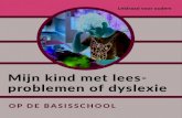 Mijn kind met lees problemen of dyslexieINLEIDING Inleiding Deze brochure gaat over leerlingen met lees- en spellingproblemen en dyslexie op de basisschool. De brochure is bedoeld