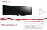 LG USA - Provisoire · 2020. 2. 5. · 47LD650 ÉCRAN PLAT LCD Provisoire Admirez la perfection de l’image en mouvement ! ECRAN CONNECTE ET DLNA > Design sobre et élégant ...