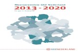 2013 Meerjarenvisie GGZ Nederland - 2020...zowel de geïntegreerde instellingen als de verslavingszorg, de jeugd ggz, de lang durige zorg en de forensische zorg. Ze bepalen voor de