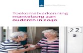 Toekomstverkenning mantelzorg aan ouderen in 2040 - SCP · Bron: De Jong en Kooiker (2018) Uit de trend van de oosr komt het beeld naar voren dat de mantelzorg in de toekomst in het