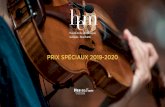 PRIX SPÉCIAUX 2019-2020 › hem › sites › default › files › ...pour un(e) étudiant(e) des classes de violon, alto ou violoncelle particulièrement méritant(e) décerné
