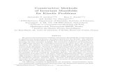 Constructiv - Cogprintscogprints.org/3087/1/CMIMpro.pdf · 2018. 1. 17. · Constructiv e Metho ds of In v arian t Manifolds for Kinetic Problems Alexander N. Gorban 1; 2 3, Iliy