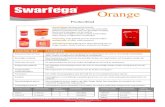 Swarfega Orange F&B NL...Orange Productblad ˘ ˇ ˆ ˙ ˝ ˛ ˚ ˝ ˇˇ