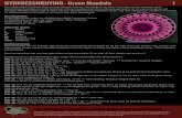 WERKBESCHRIJVING - Green Mandala 1 · 2020. 12. 7. · WERKBESCHRIJVING - Green Mandala 1 Meer informatie over dit project en verkoopinformatie vind je op CraftKitchen.nl Dit patroon