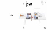 yn jo - De Projectinrichter - Uw partner in kantoormeubelen · 2016. 5. 2. · Joyn is erop gemaakt om eenvoudig te worden geconfigureerd door de mensen die er gebruik van maken.