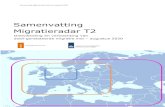 Samenvatting Migratieradar T2ind.nl/documents/migratieradar_t2_2020.pdf · 2020. 10. 22. · Samenvatting Migratieradar Asiel mei-augustus 2020 . 5 . Figuur 1.2 Top 20 nationaliteiten