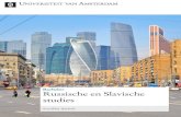 Bachelor Russische en Slavische studies - UvA · 2019. 10. 7. · uva.nl/ba-slavisch Bachelor Russische en Slavische studies. Rusland en Oost-Europa staan regelmatig in de schijnwerpers.