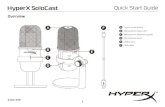 HyperX SoloCast ITALIANO ˜˚˛ ROMÂNĂ SLOVENŠČINA ˝˙ˆ˛ ˇ˚˘ A ... · 2020. 7. 28. · ITALIANO Descrizione generale del prodotto A - Sensore di tacitazione audio "Tap-to-Mute"