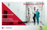 Benchmark CSA 2019 · 2021. 1. 4. · Benchmark CSA 2019 Het merendeel van de hoofden CSA draagt verantwoordelijkheid voor de budgetten van het personeel en de apparatuur. Budget