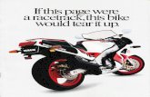 USA FZR750R、FZR1000 brochure - Atelier Nii › motorcycles › catalog › fzr_brochure_usa_1987.pdf YAMAHA The Genests engine's 450 cylinder angle makes room for special downdraft