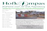 November 2010 Veel bestarting in Rijpelberg nog steeds niet ...hofkompas.nl/hofkompas/wp-content/uploads/2014/05/2010...Wonen, Wijken en Integratie. Het budget is be-doeld om bewoners