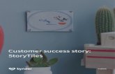 Customer success story: StoryTiles · PDF file Het Nederlandse merk, gerund door beeldend kunstenaar Marga van Oers en algemeen directeur Judith Beek, hee! een enorme hoeveelheid pers-
