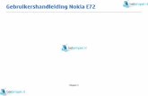 Gebruikershandleiding Nokia E72 - Belsimpelhandleiding.belsimpel.nl/nokia-e72-metal-grey...Nokia, Nokia Connecting People, Eseries, Nokia E72 en Navi zijn handelsmerken of gedeponeerde
