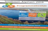 Afstanden en programma 4 - Triathlon Alphen · 2018. 9. 14. · Voor u ligt of staat het programmaboekje van de 4e editie van de Triathlon Alphen. Na drie ... één voor de loper