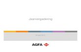 slides AGM 240412 final - Agfa-Gevaert · 2017. 1. 19. · Brutowinst* 998 846 -15,2% % van de omzet 33,9% 28,0% R&D* -153 -162 5,9% Verkoop- en alg. beheerskosten*-586 -574 -2,0%