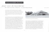 Jaar van de boerderij - Bossche Encyclopedie bladen... · 2014. 8. 2. · Jaar van de boerderij: De Duinsche Hoeve 'n pronkjuweel In het 'jaar van de boerderij' mag in de rubriek
