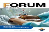 FORUM ... Forum jaargang 16 • nr. 2 • december 2016 4 Forum december 2016 - Inhoud Sponsors, colofon, van de redactie 2-3 ORPADT-info 5 Survival of the fistula. Hoe kunnen Pijltje