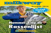 NAJAAR 2014 - Barenbrug · 2016. 7. 20. · Ik wens u een goed najaar Edward Ensing Grasspecialist. Milkway - Nummer 1 op de Rassenlijst 4 De Grasslandapp 6 Na de maisoogst Doorzaai
